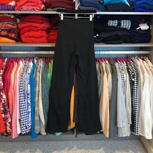 Fashion Nova black elastic waistband belt accent pants size S NWT - Picture 4 of 4